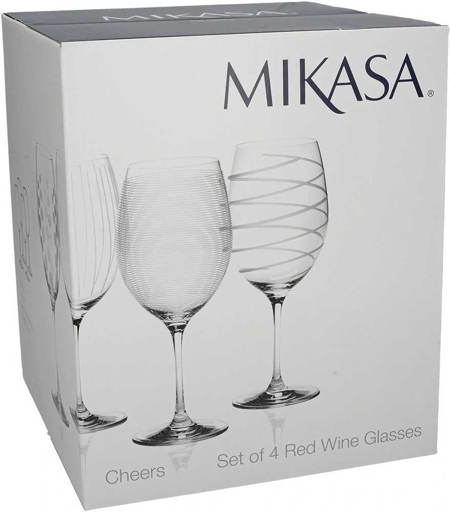 Mikasa Cheers Sada sklenic na víno, 685 ml, 4 ks