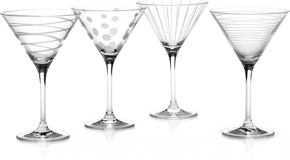 Mikasa Cheers Sada sklenic na martini, 290 ml, 4 ks