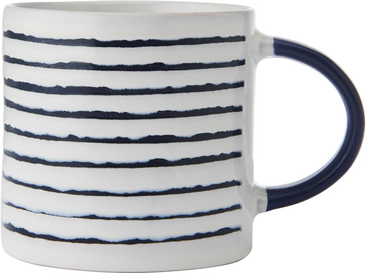 Mikasa Kameninový hrnek Stripe, 390 ml