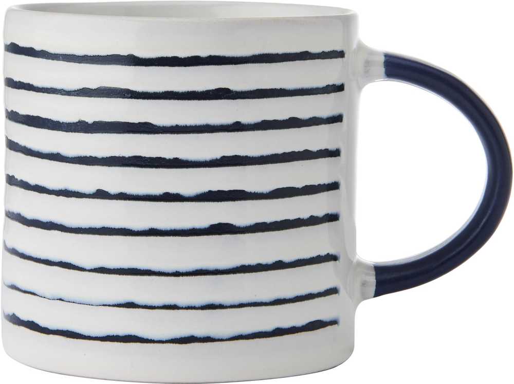 Mikasa Kameninový hrnek Stripe, 390 ml