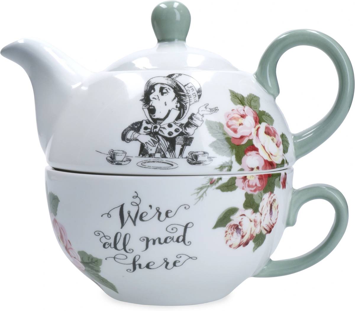 Mikasa V&A Alice In Wonderland Čajová sada pro jednoho, 420 ml