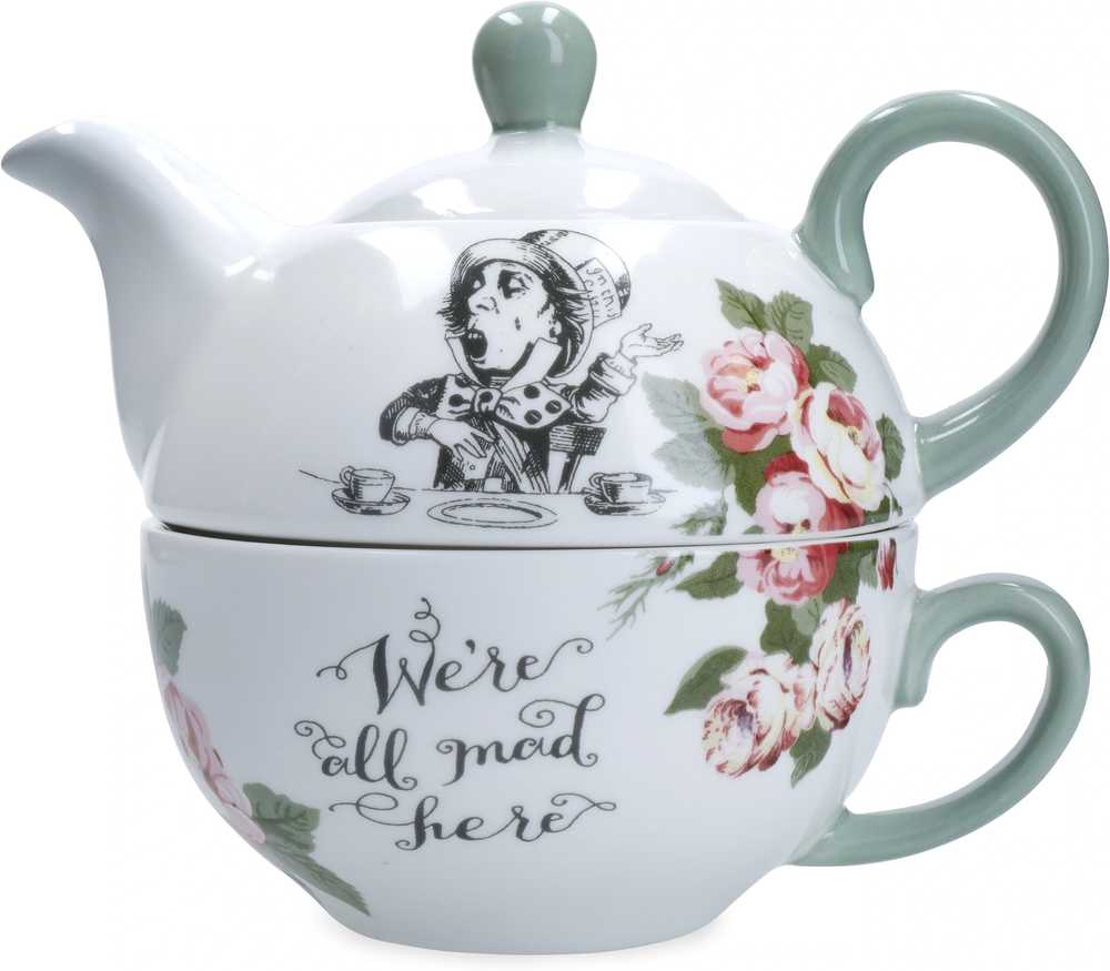 Mikasa V&A Alice In Wonderland Čajová sada pro jednoho, 420 ml