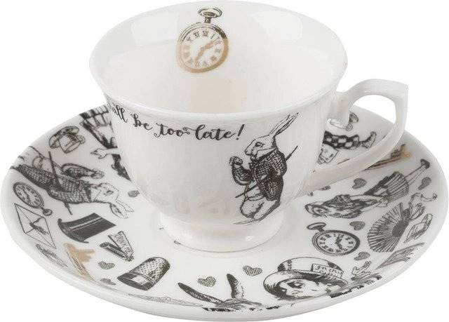Mikasa V&A Alice In Wonderland Šálek na espresso, 100 ml