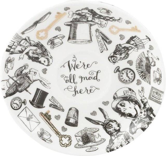 Mikasa V&A Alice In Wonderland Šálek na espresso, 100 ml