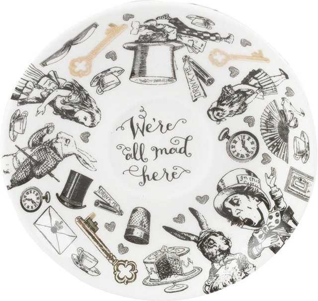 Mikasa V&A Alice In Wonderland Šálek na espresso, 100 ml