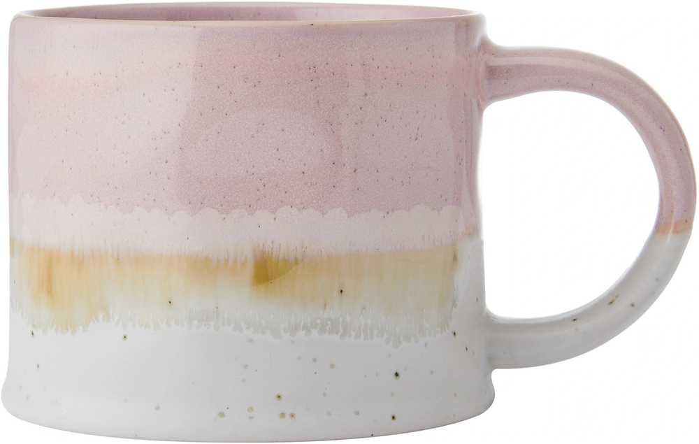 Mikasa Kameninový hrnek Pink Reactive Glaze, 450 ml