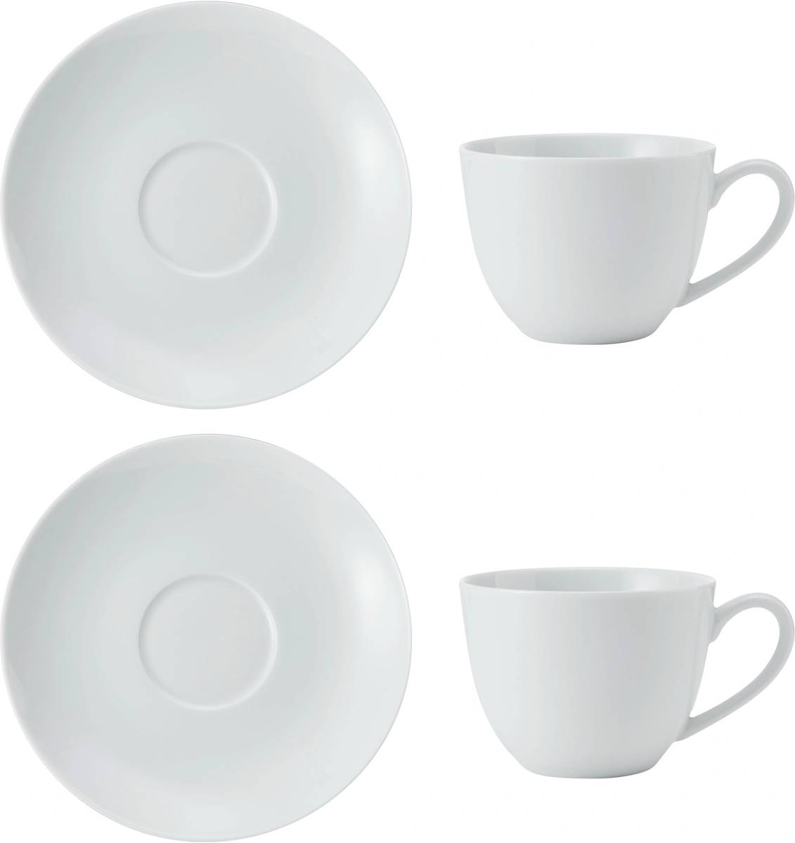 Mikasa Chalk Sada šálků na cappuccino, 310 ml, 2 ks