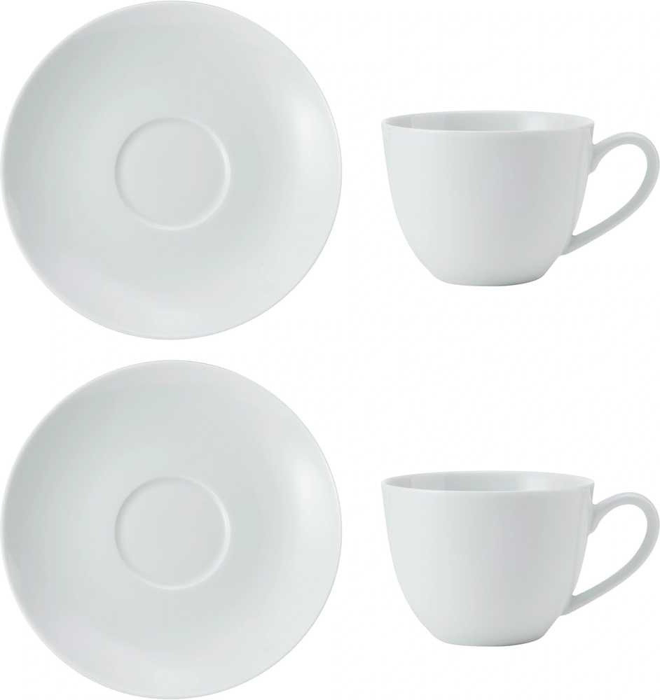 Mikasa Chalk Sada šálků na cappuccino, 310 ml, 2 ks