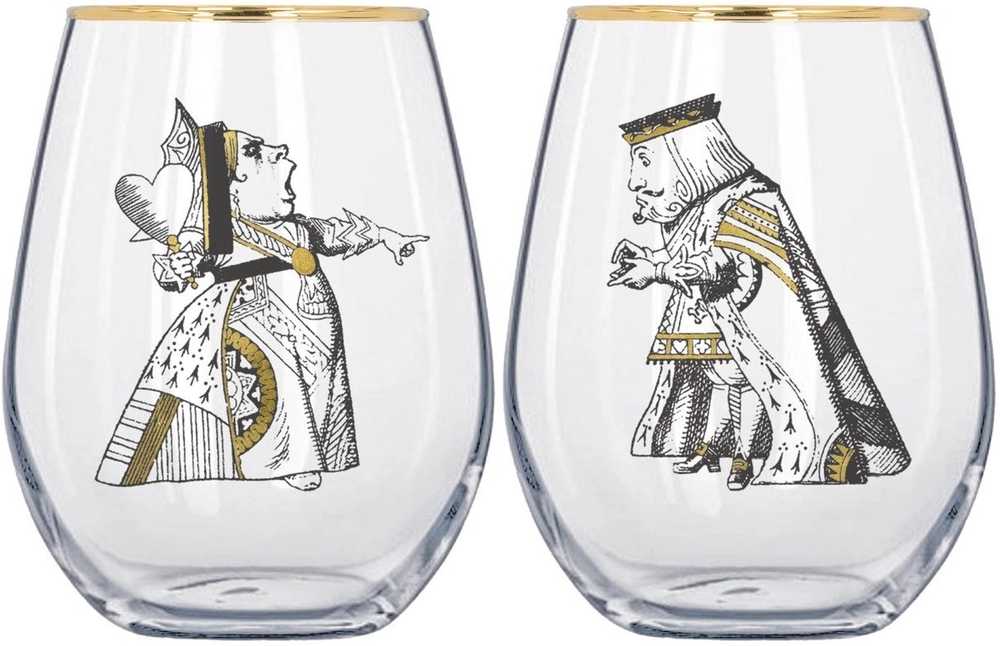 Mikasa V&A Alice In Wonderland Sada sklenic, 590 ml