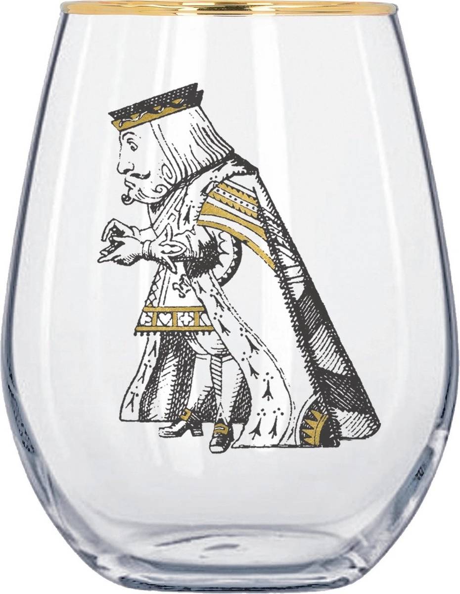 Mikasa V&A Alice In Wonderland Sada sklenic, 590 ml