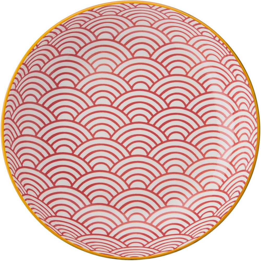 Mikasa Kameninová miska Blue Arched Pattern, 21 cm