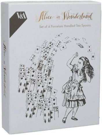 Mikasa V&A Alice In Wonderland Sada čajových lžiček, 4 ks