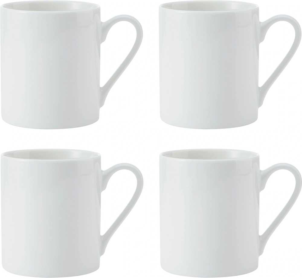 Mikasa Sada hrnků Egret, 380 ml, 4 ks