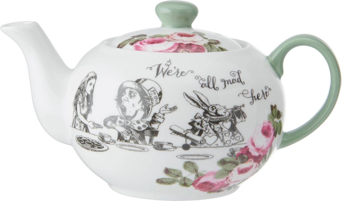 Mikasa V&A Alice In Wonderland Čajová konvička, 400 ml