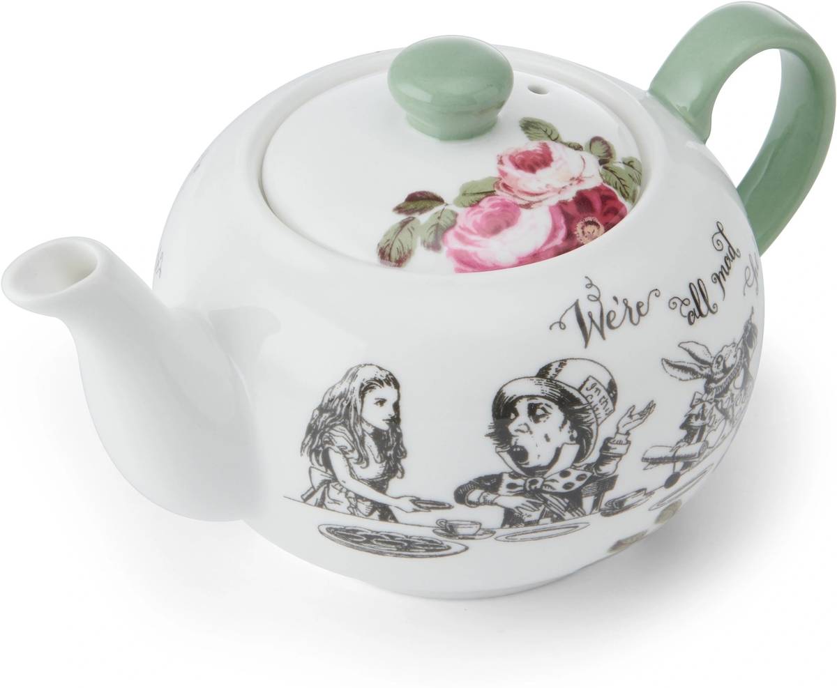 Mikasa V&A Alice In Wonderland Čajová konvička, 400 ml