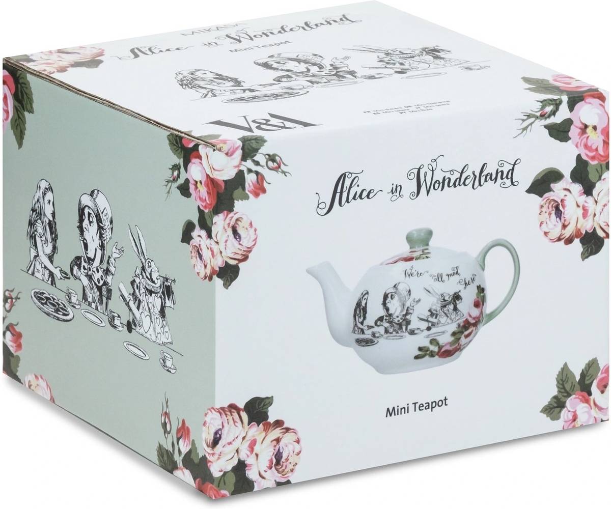 Mikasa V&A Alice In Wonderland Čajová konvička, 400 ml