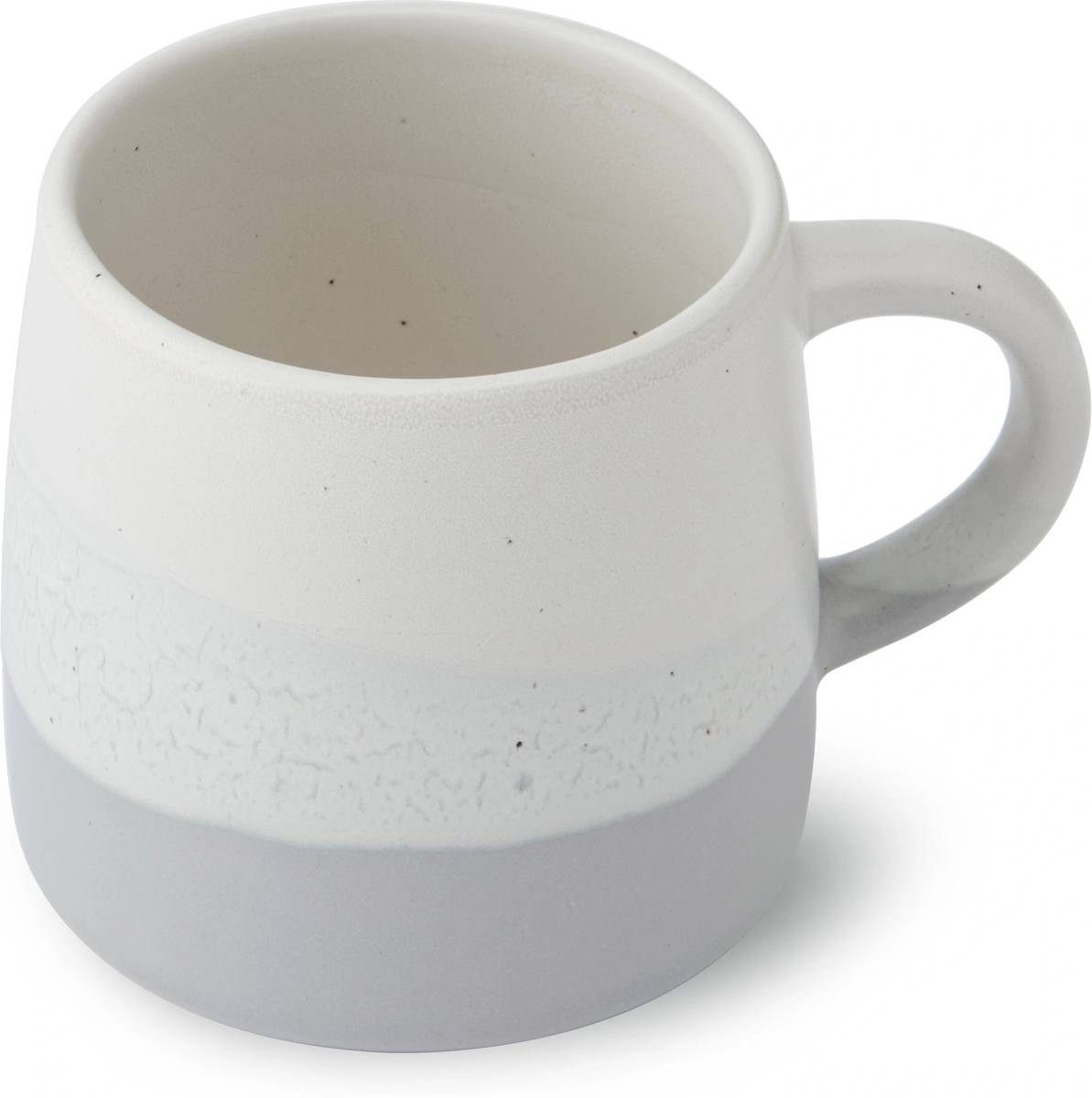Mikasa Kameninový hrnek Grey Reactive Glaze, 390 ml