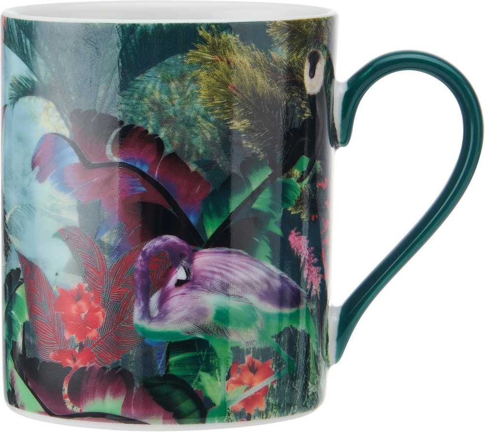 Mikasa Sarah Arnett Porcelánový hrnek Flamingo, 300 ml
