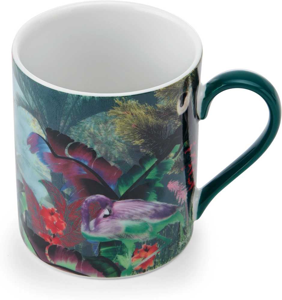 Mikasa Sarah Arnett Porcelánový hrnek Flamingo, 300 ml
