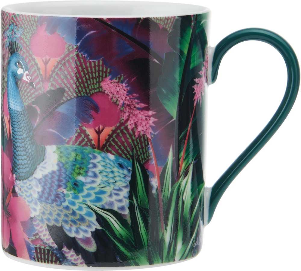Mikasa Sarah Arnett Porcelánový hrnek Peacock, 300 ml