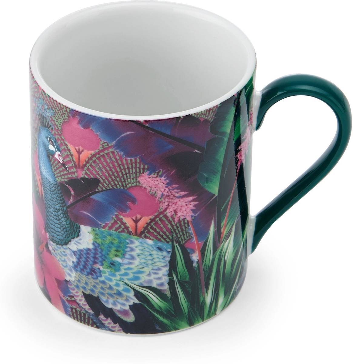 Mikasa Sarah Arnett Porcelánový hrnek Peacock, 300 ml