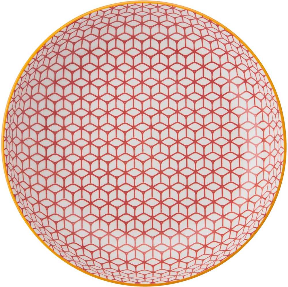 Mikasa Kameninová miska Blue Geometric, 21 cm