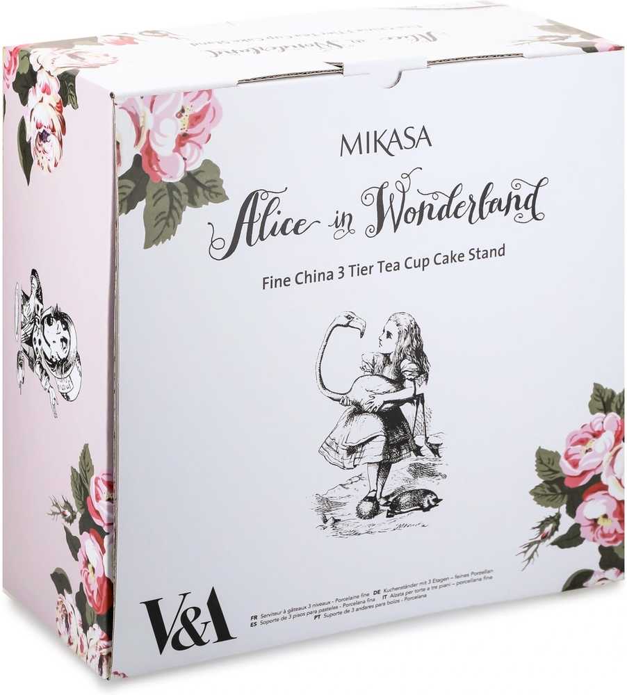 Mikasa V&A Alice In Wonderland Třípatrový etažér