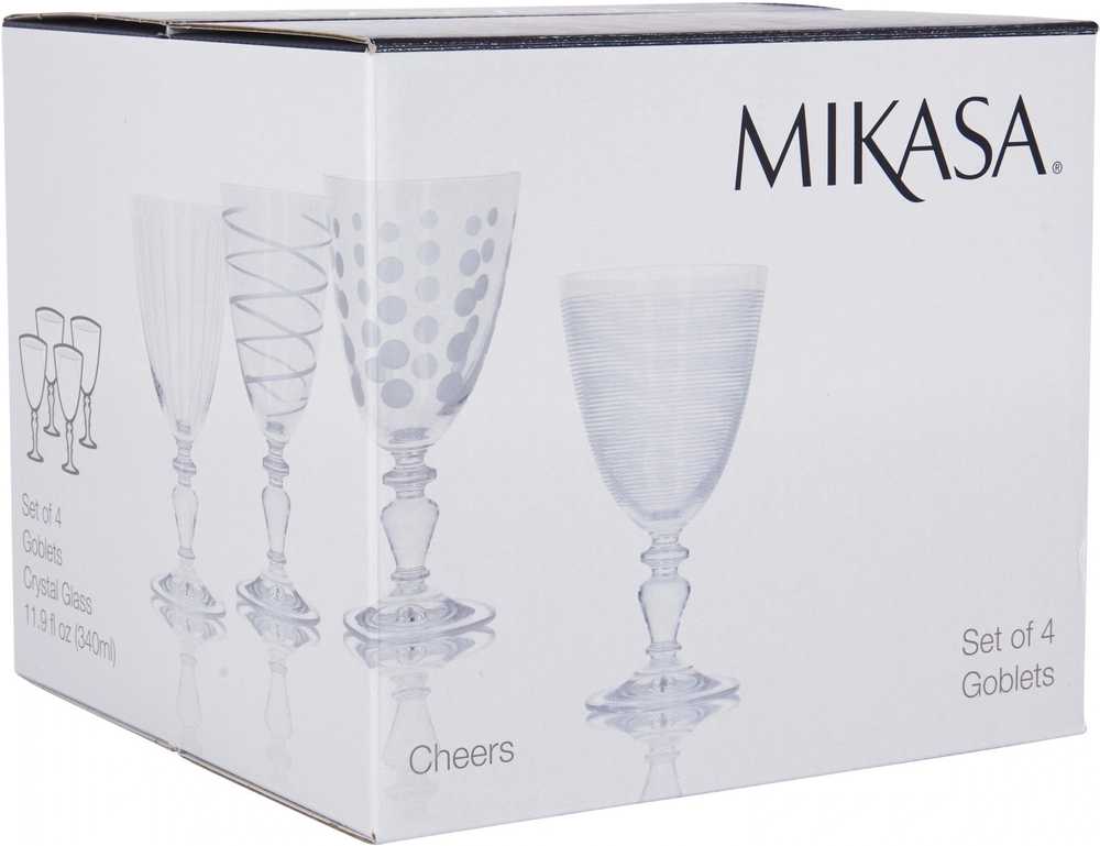 Mikasa Sada sklenic Cheers, 340 ml, 4 ks