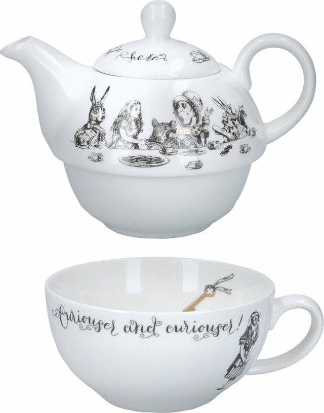 Mikasa V&A Alice In Wonderland Čajová sada pro jednoho, 250 ml