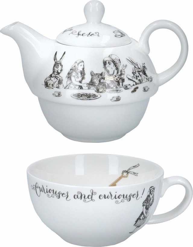 Mikasa V&A Alice In Wonderland Čajová sada pro jednoho, 250 ml