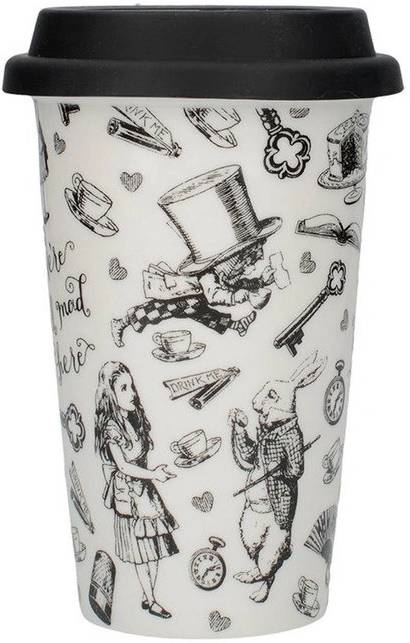 Mikasa V&A Alice In Wonderland Cestovní hrnek, 350 ml