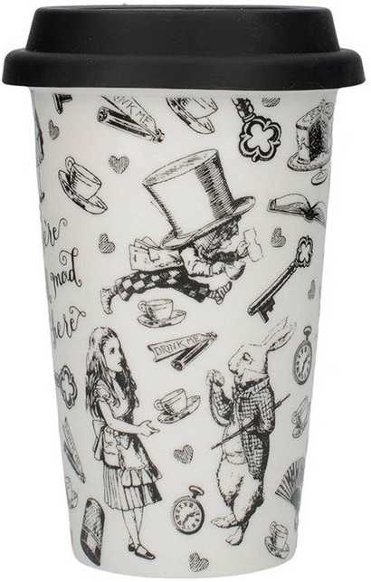 Mikasa V&A Alice In Wonderland Cestovní hrnek, 350 ml