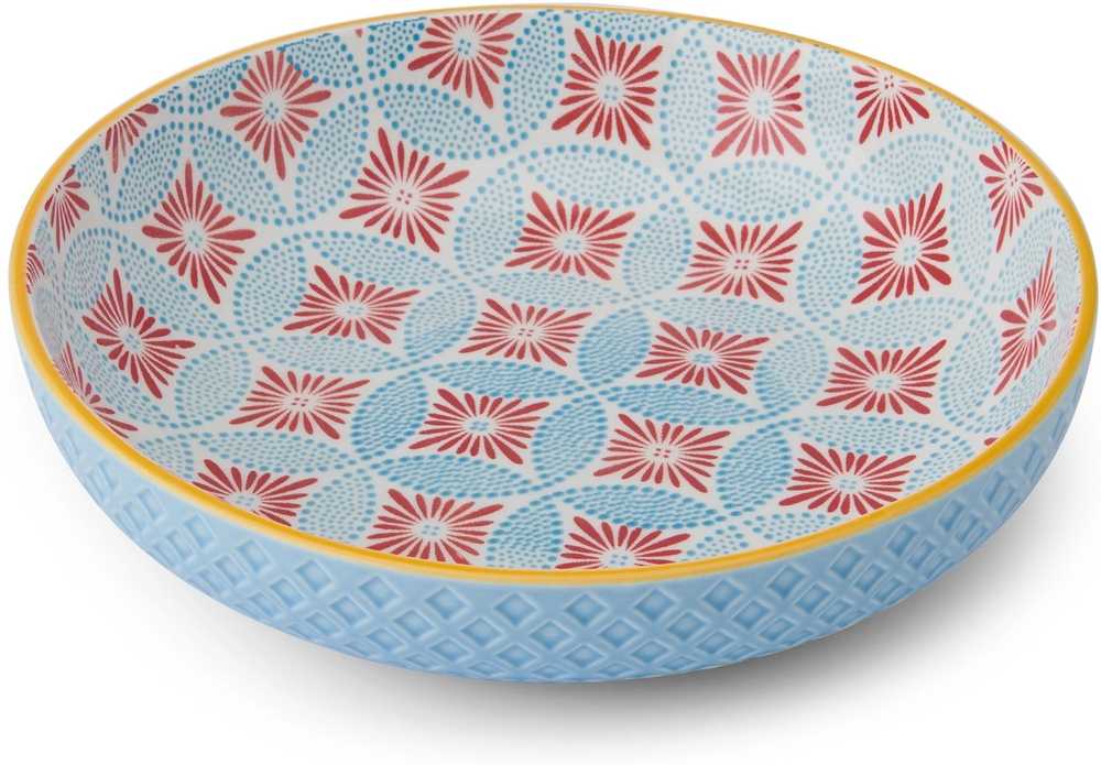 Mikasa Kameninová miska Blue Mosaic, 21 cm