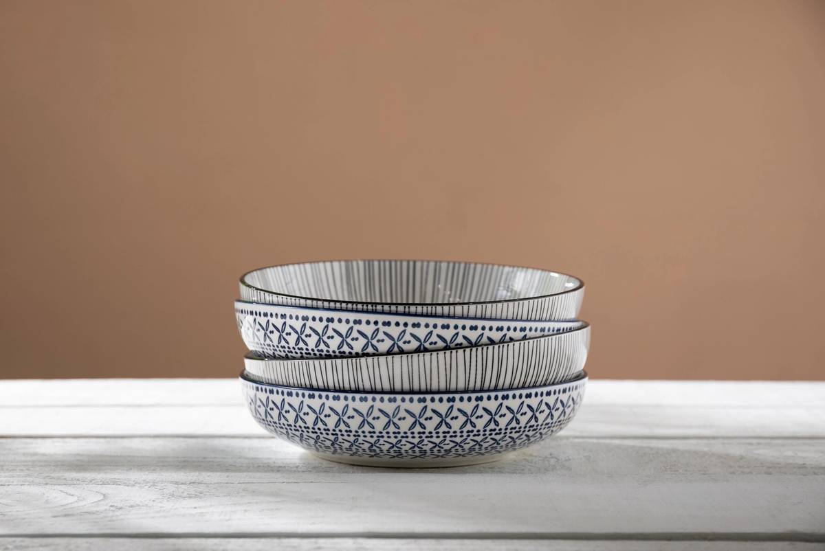 Mikasa Kameninová miska Blue Mediterranean, 21 cm