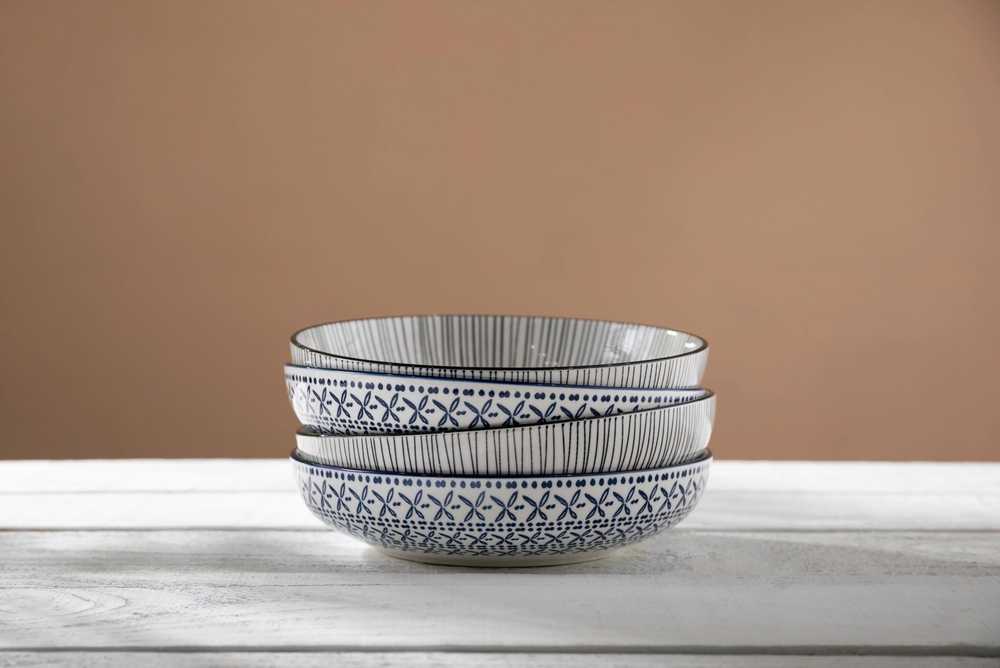 Mikasa Kameninová miska Blue Mediterranean, 21 cm