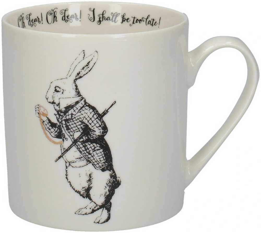 Mikasa V&A Alice In Wonderland Hrnek White Rabbit, 350 ml
