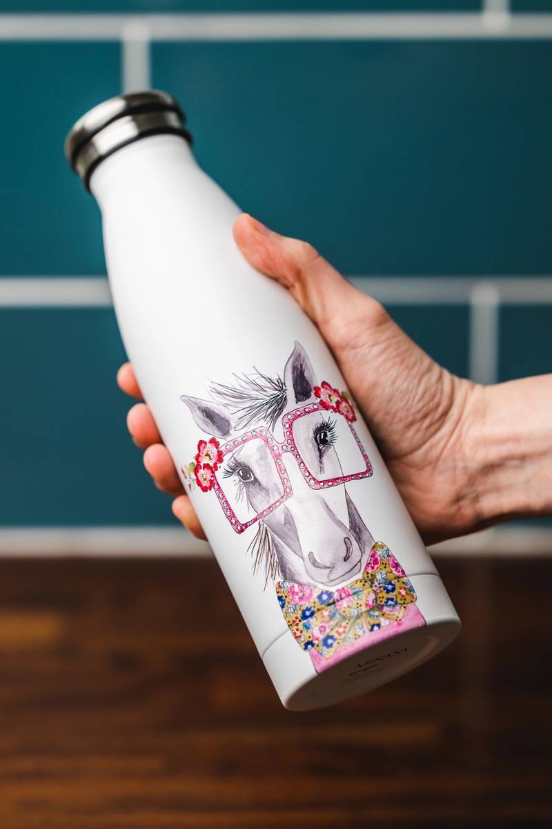 Mikasa Tipperleyhill Láhev na vodu, 500 ml, s motivem koně