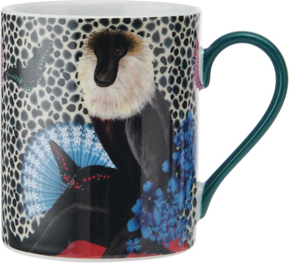 Mikasa Sarah Arnett Porcelánový hrnek Monkey, 300 ml