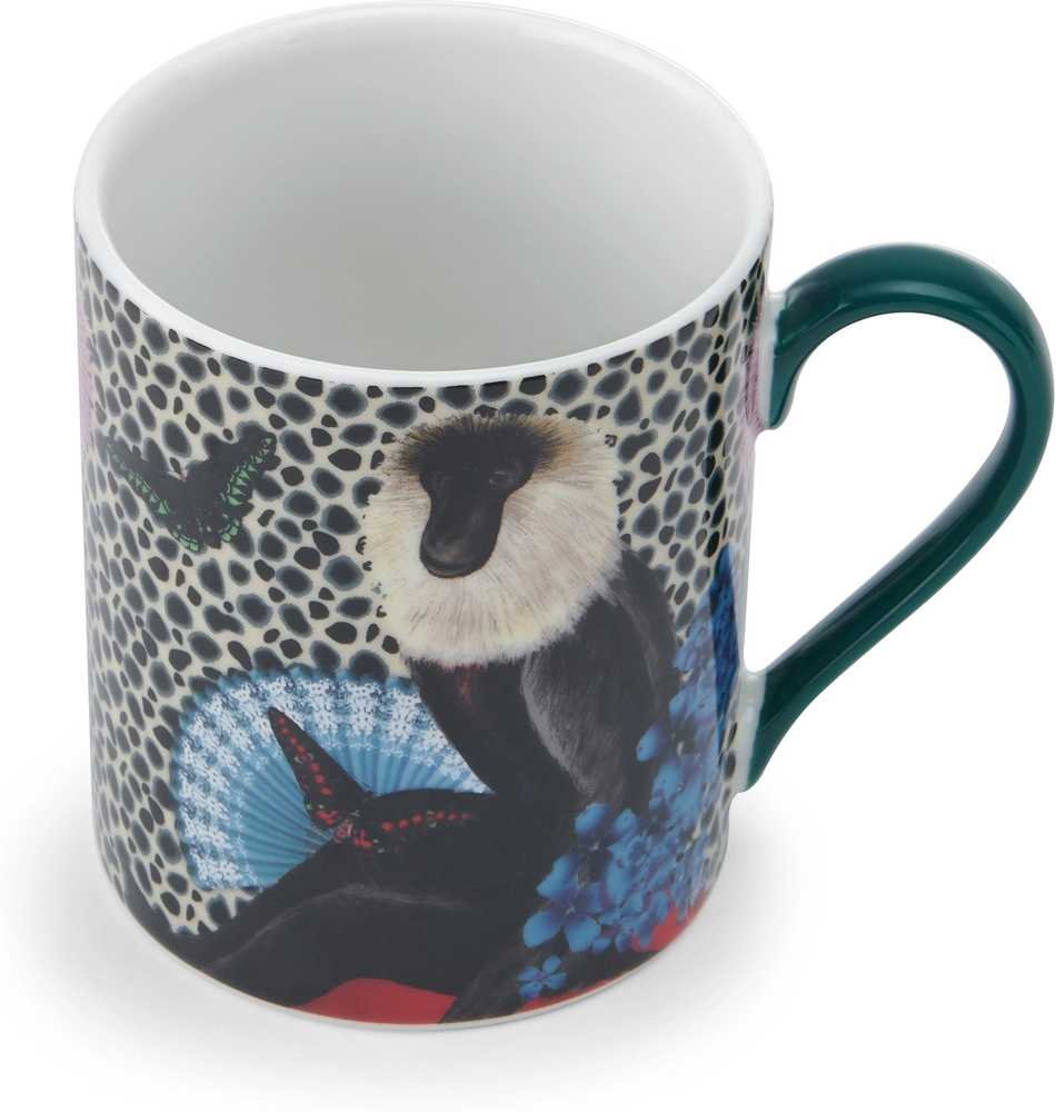 Mikasa Sarah Arnett Porcelánový hrnek Monkey, 300 ml