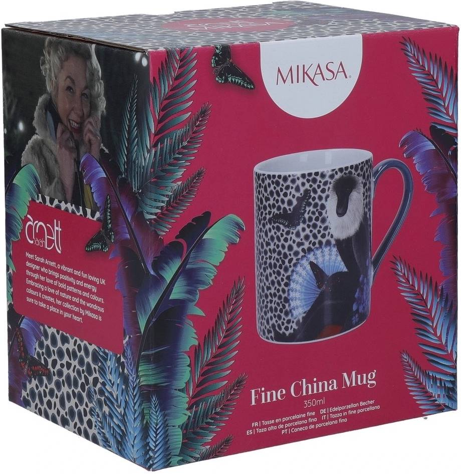 Mikasa Sarah Arnett Porcelánový hrnek Monkey, 300 ml