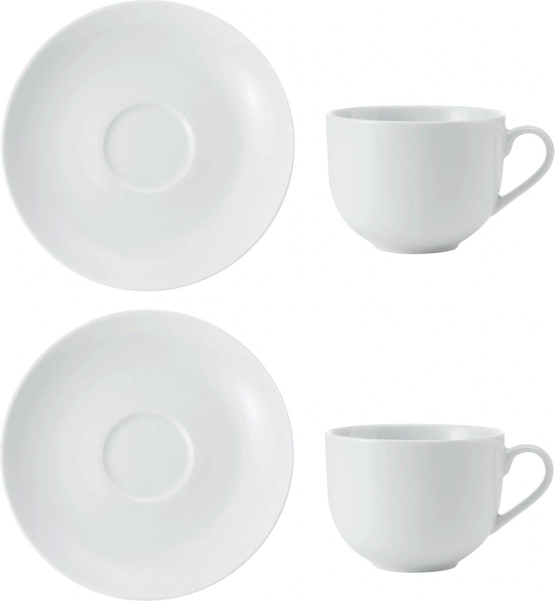 Mikasa Chalk Sada šálků na cappuccino, 220 ml, 2 ks