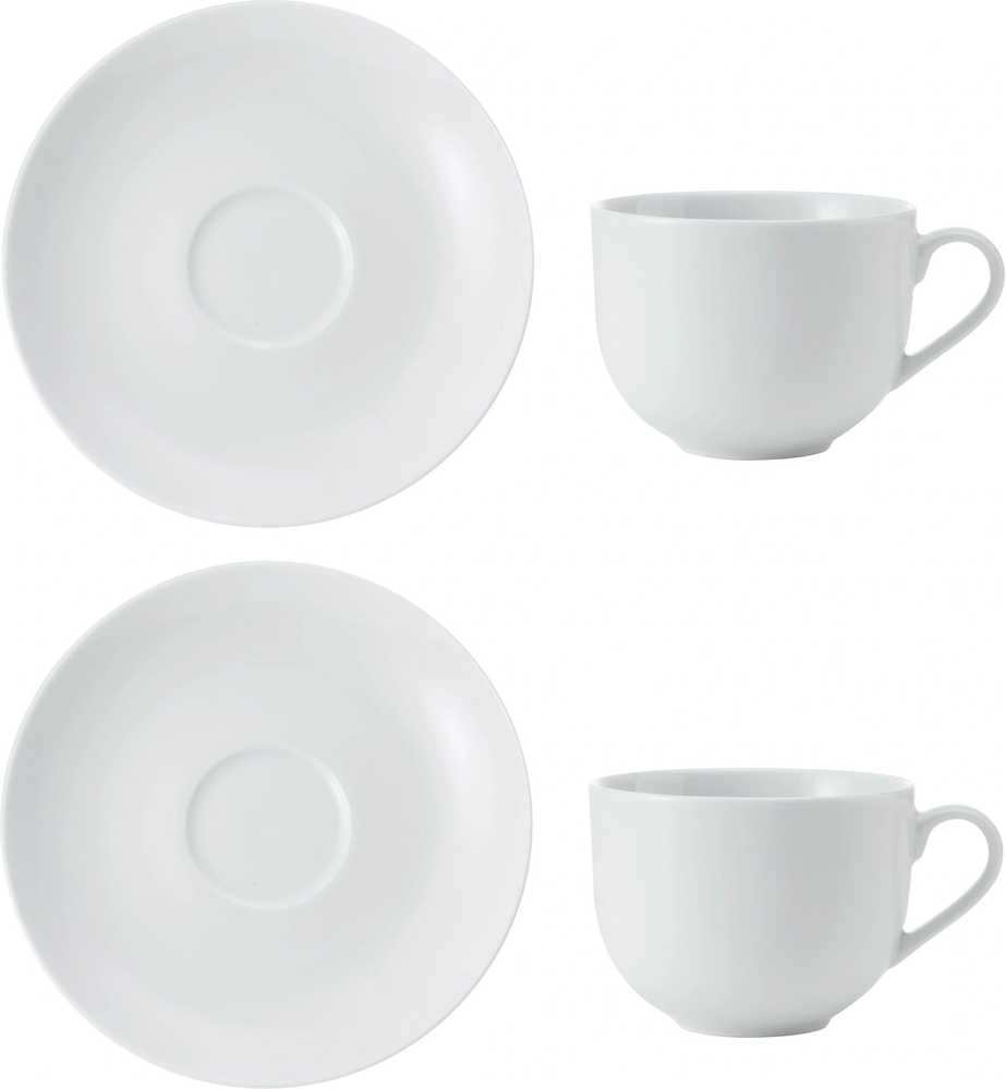 Mikasa Chalk Sada šálků na cappuccino, 220 ml, 2 ks
