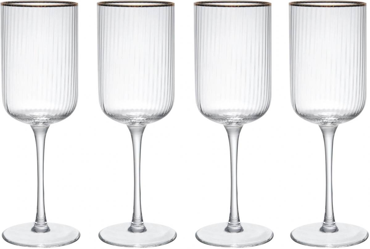 Mikasa Sorrento Sada sklenic na červené víno, 450 ml, 4 ks