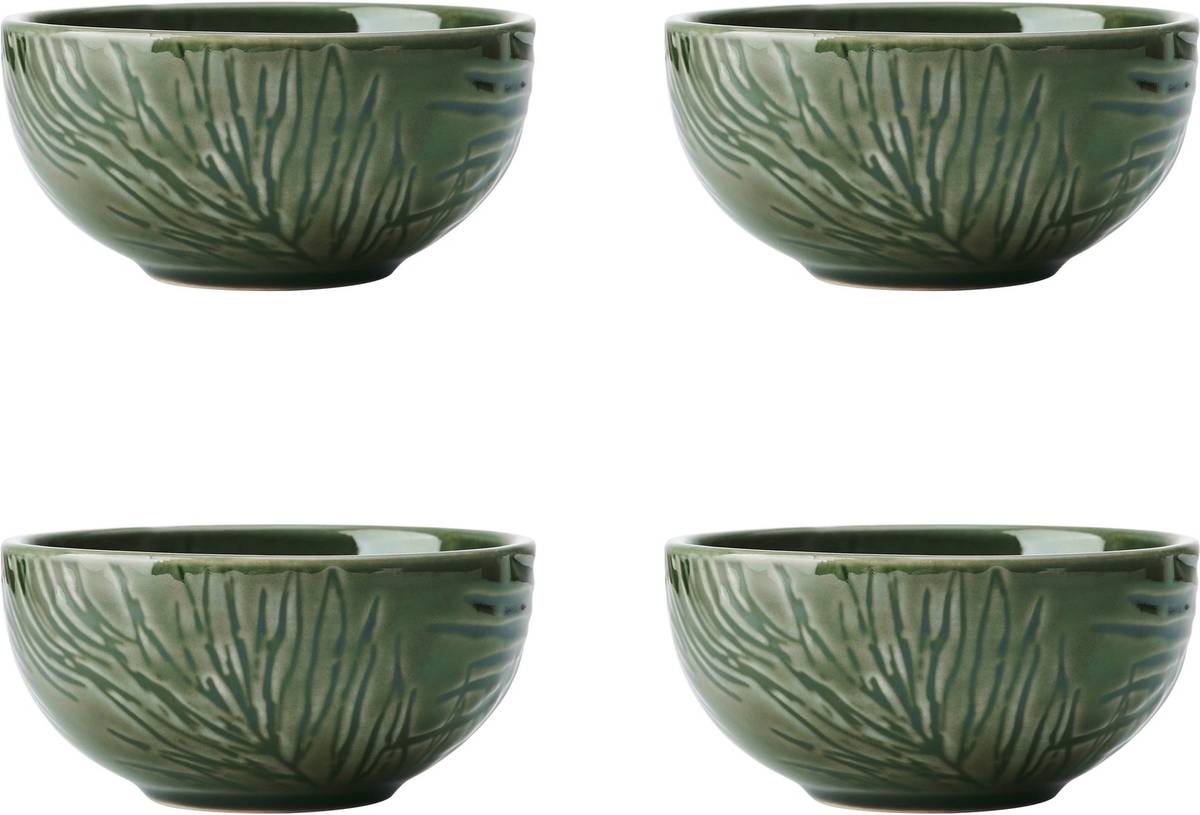 Mikasa Jardin Sada kameninových misek na dip, 10 cm, 4 ks