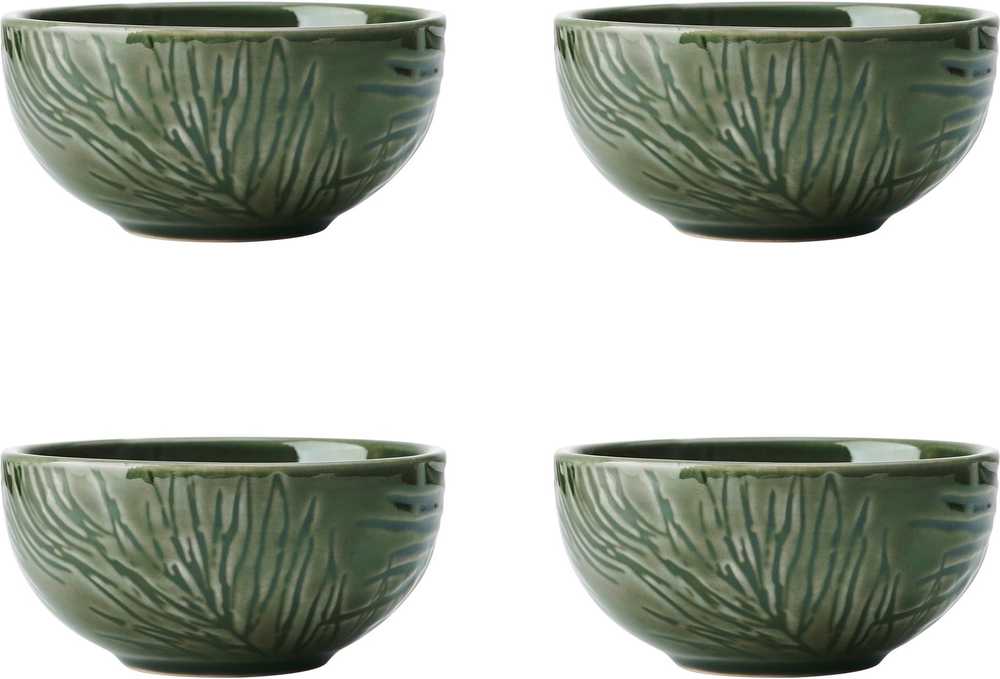 Mikasa Jardin Sada kameninových misek na dip, 10 cm, 4 ks
