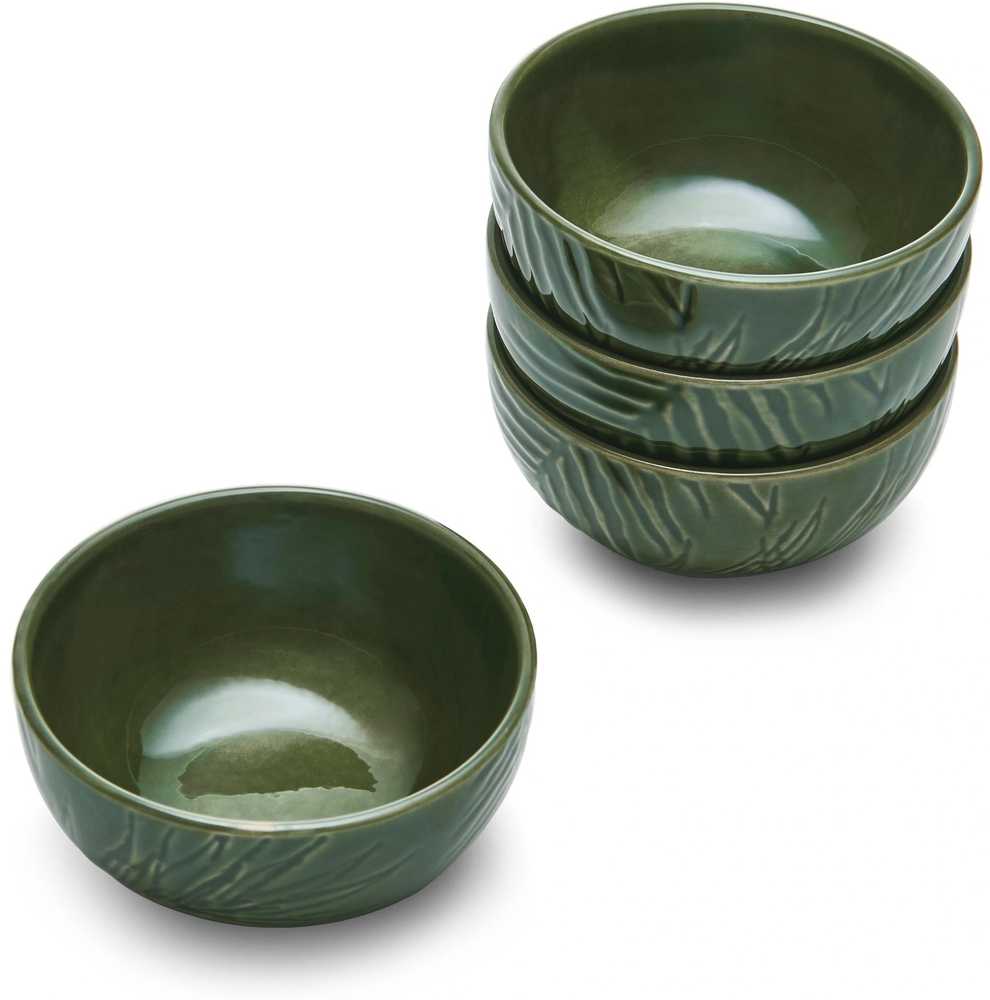 Mikasa Jardin Sada kameninových misek na dip, 10 cm, 4 ks