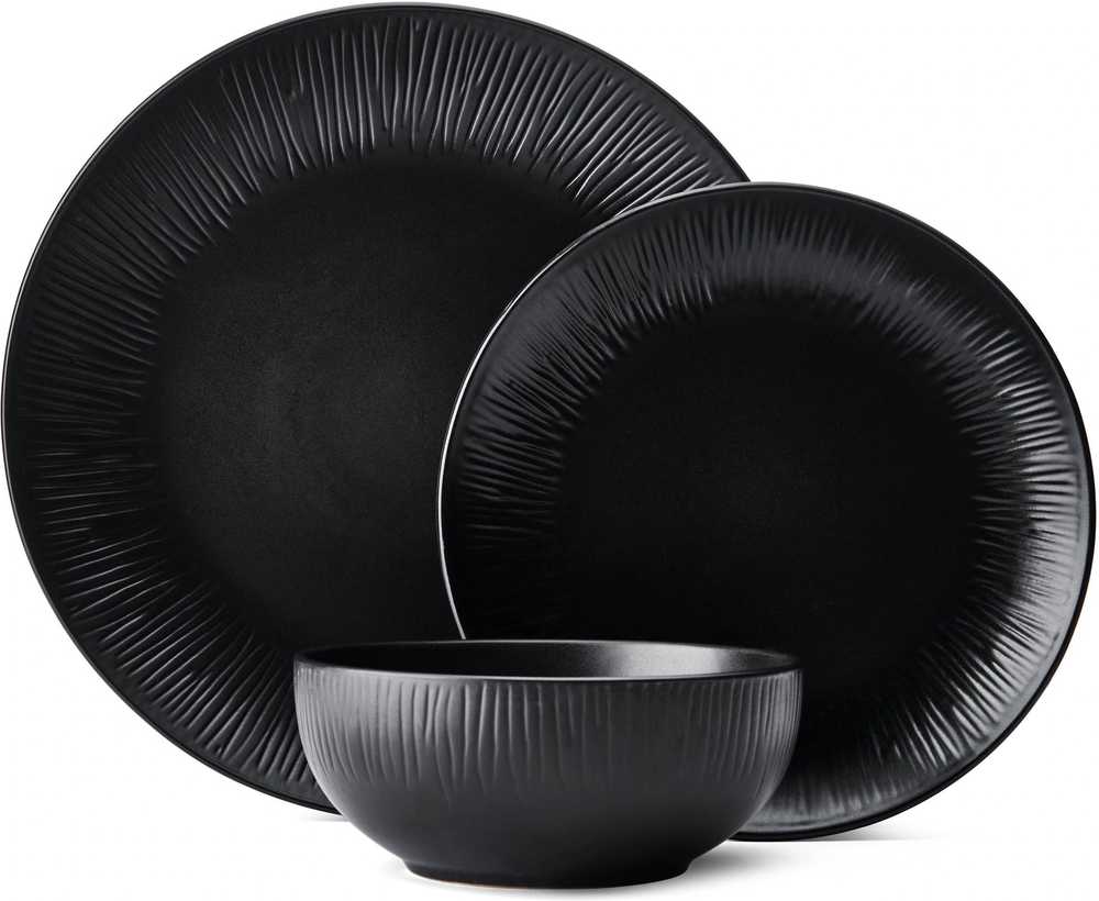 Mikasa Jardin Midnight Jídelní sada, 12 ks