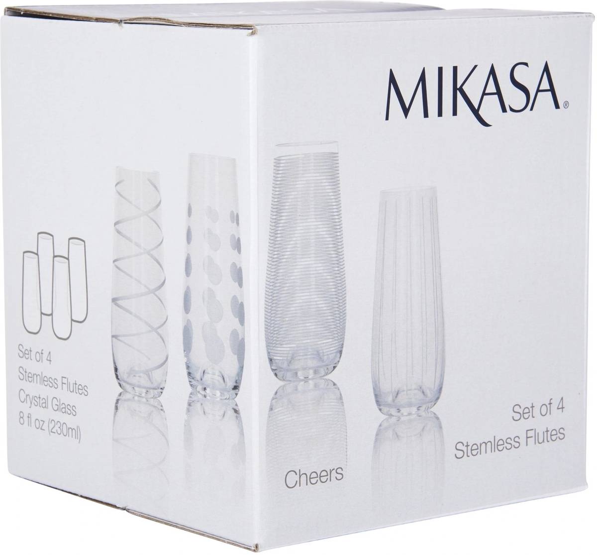 Mikasa Cheers Sada skleniček, 230 ml, 4 ks