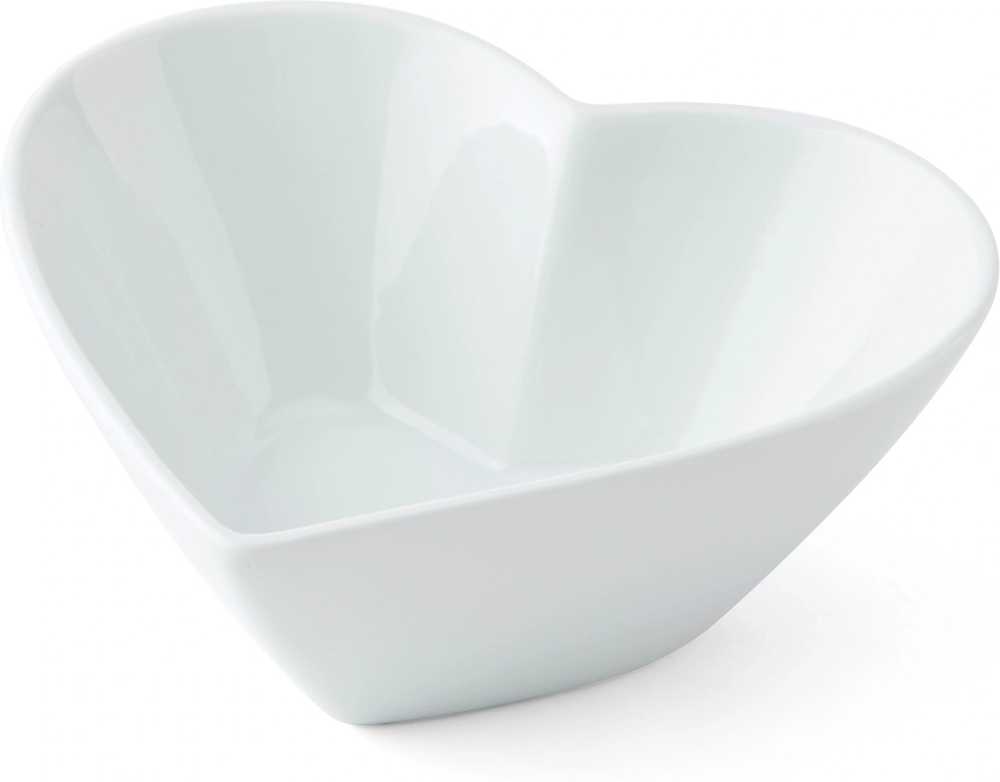 Mikasa Chalk Servírovací miska, tvaru srdce, 13 cm