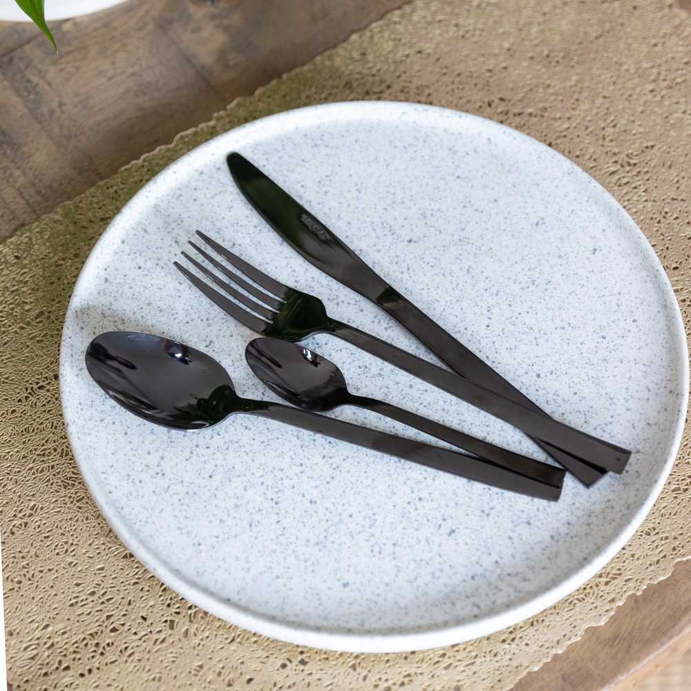 Mikasa Sada příborů Ciara Diseno, černá, 16 ks